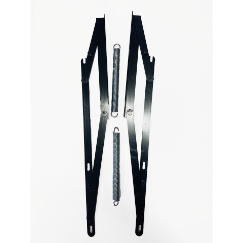 Nábytkové kování SP2 vhodné pro použití na otevírání úložného prostoru postele.