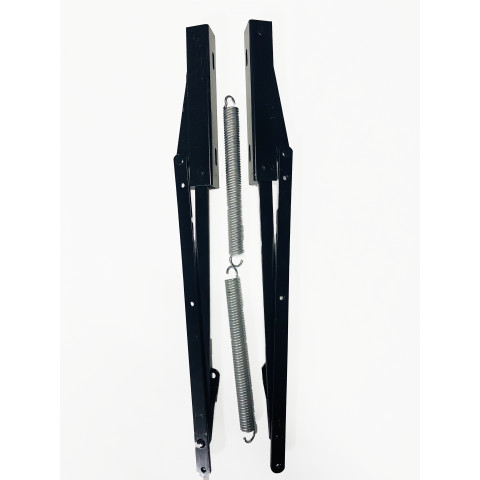 Nábytkové kování SP2 vhodné pro použití na otevírání úložného prostoru postele.